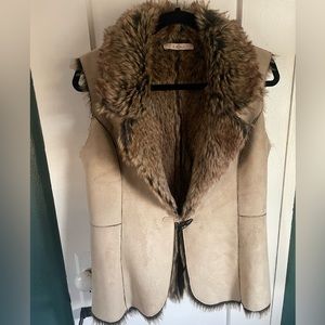 Fever faux fur vest